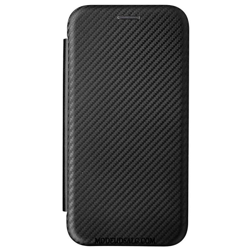 Cover Xiaomi 12 Pro Flip Cover Farvet Carbon Silikone