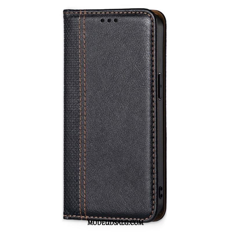 Cover Xiaomi 12 Pro Flip Cover Vintage Lædereffekt