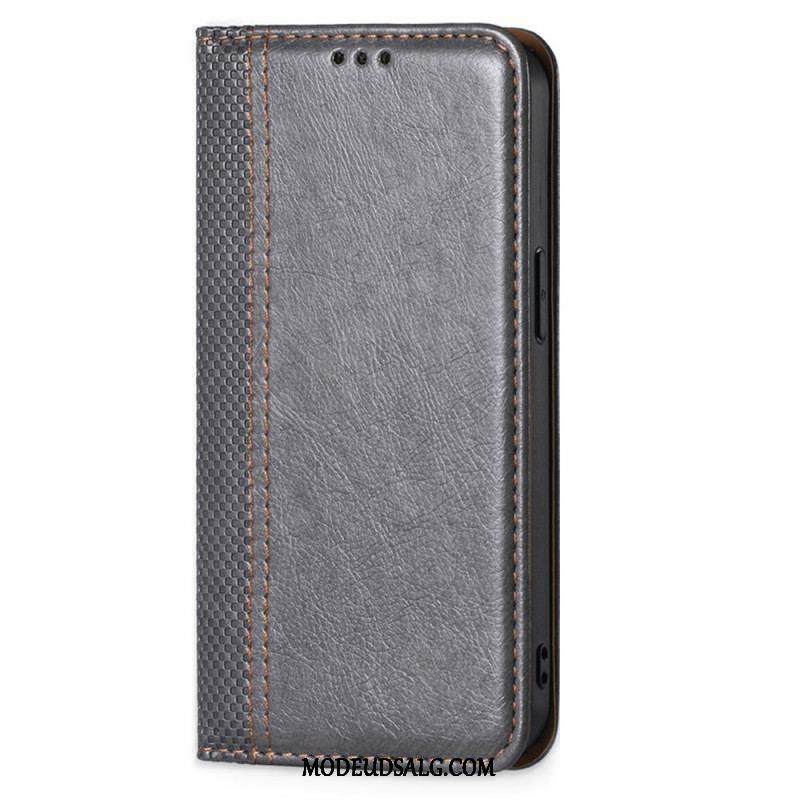 Cover Xiaomi 12 Pro Flip Cover Vintage Lædereffekt