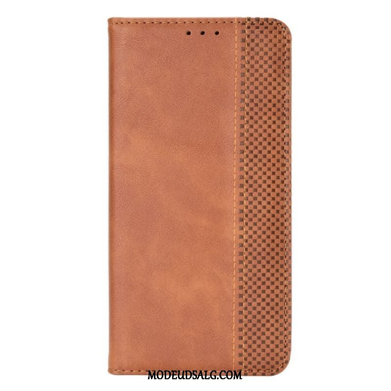 Cover Xiaomi 13 Lite Flip Cover Vintage Læder Stil