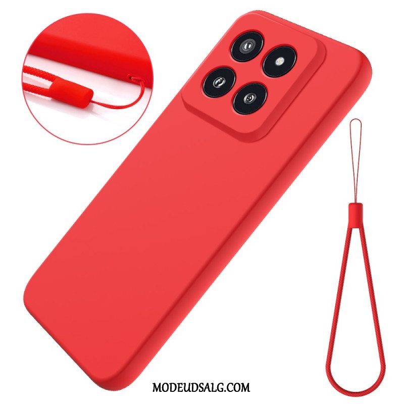 Cover Xiaomi 14 Pro Flydende Silikone Strop