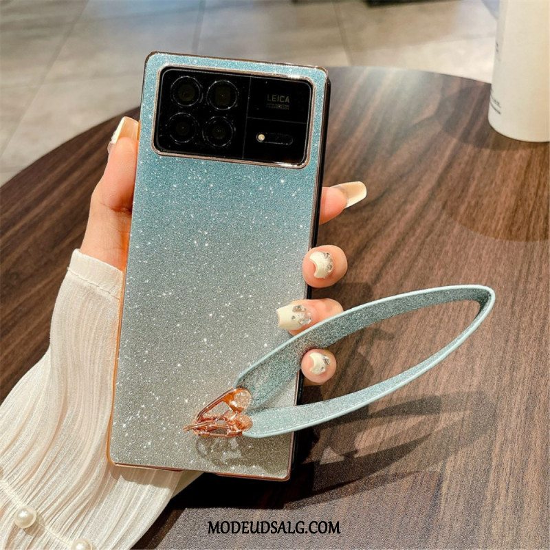 Cover Xiaomi Mix Fold 3 Strappy Pailletter