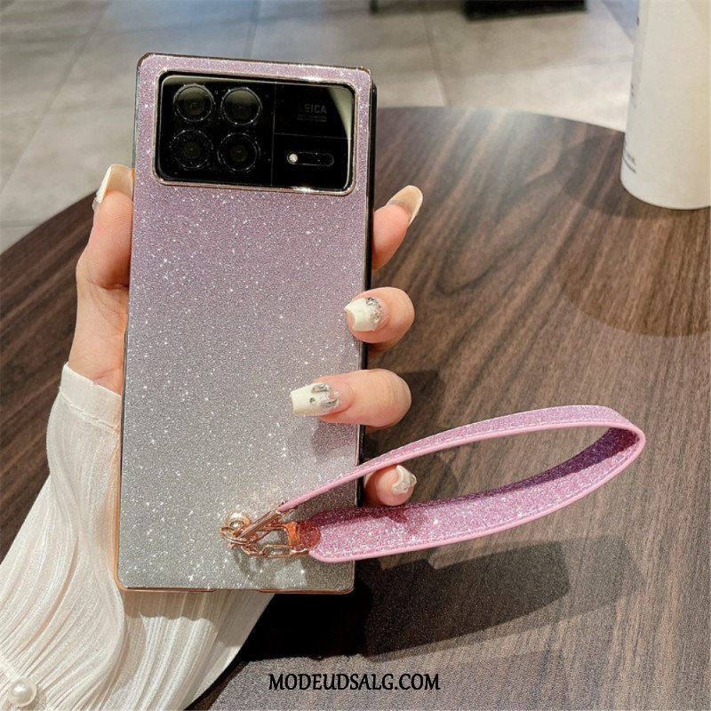 Cover Xiaomi Mix Fold 3 Strappy Pailletter