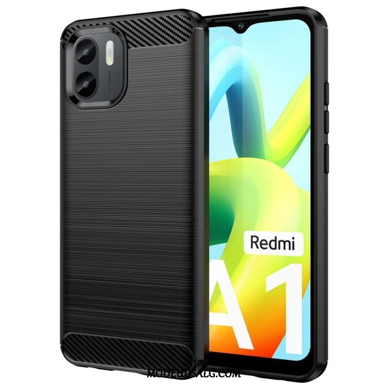 Cover Xiaomi Redmi A1 Børstet Kulfiber