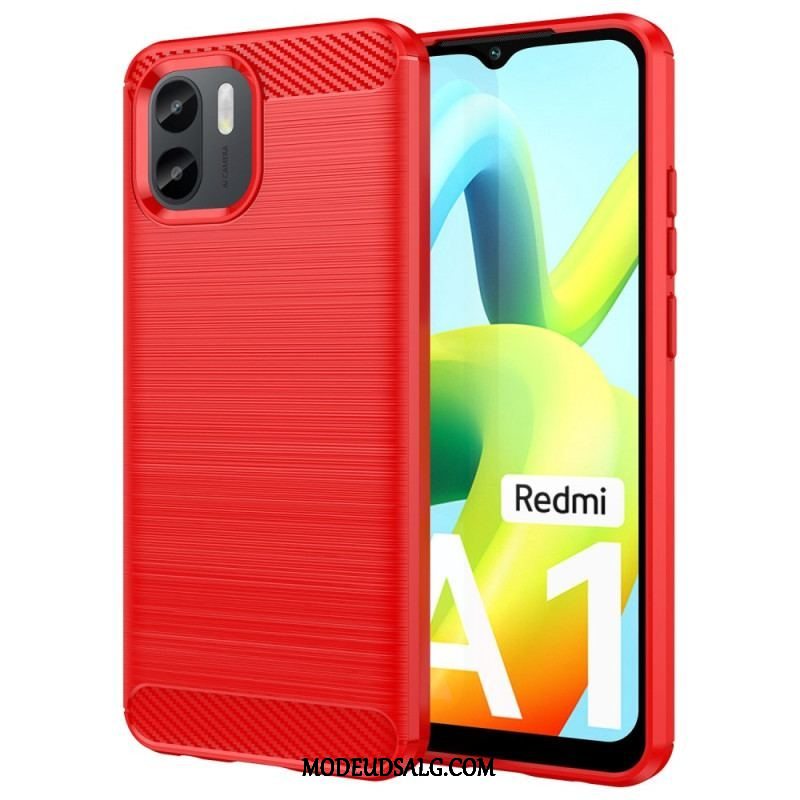 Cover Xiaomi Redmi A1 Børstet Kulfiber