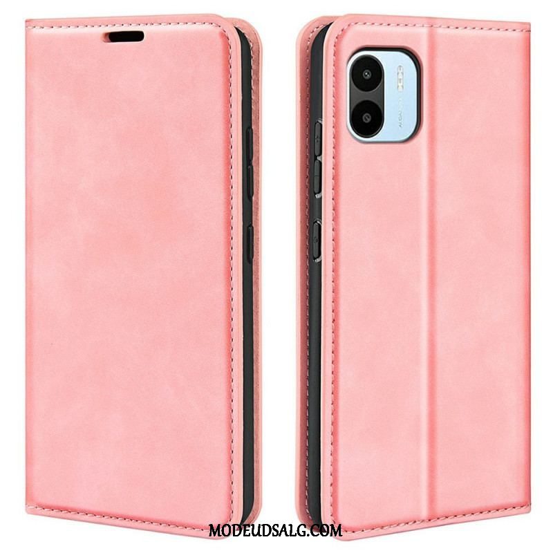 Cover Xiaomi Redmi A1 Flip Cover Blødhed Ved Hudkontakt