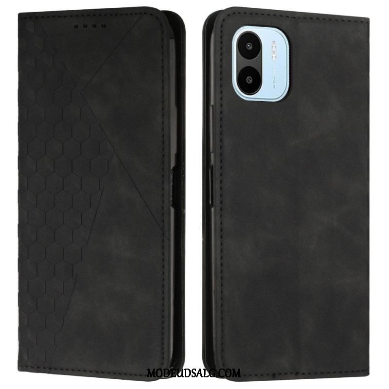 Cover Xiaomi Redmi A1 Flip Cover Cubic Style Skin-touch