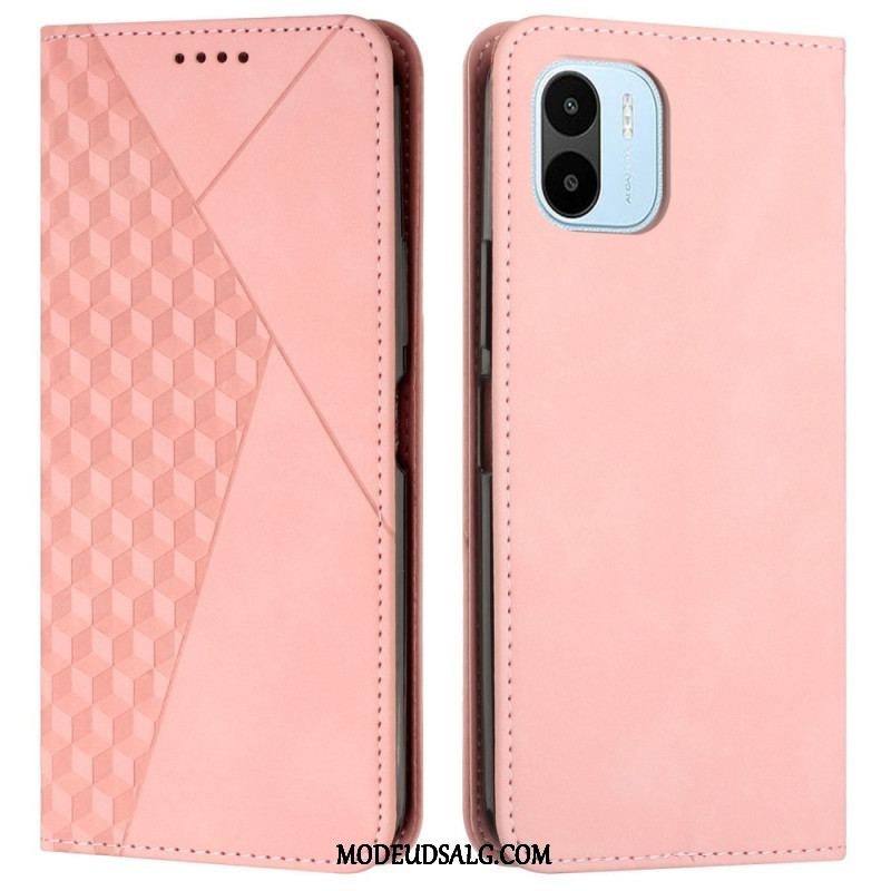 Cover Xiaomi Redmi A1 Flip Cover Cubic Style Skin-touch