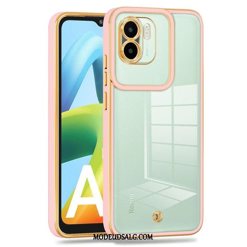 Cover Xiaomi Redmi A1 Kanter I Transparent Metalstil