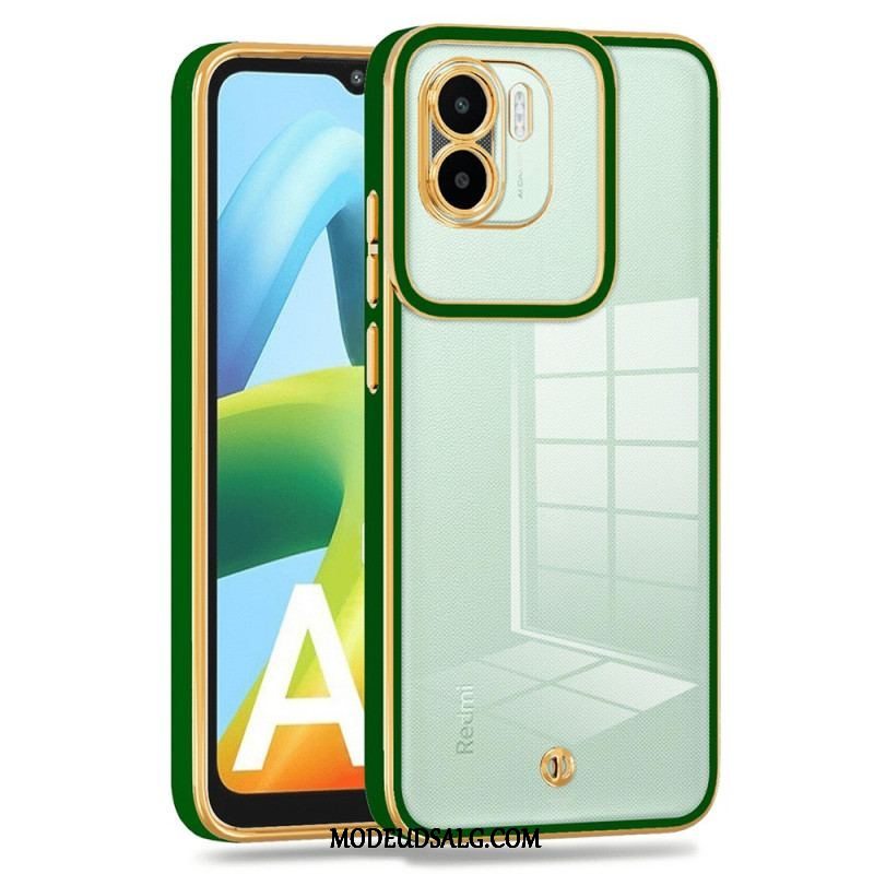 Cover Xiaomi Redmi A1 Kanter I Transparent Metalstil