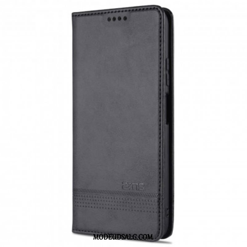 Cover Xiaomi Redmi Note 10 / 10S Flip Cover Azns Læderstyling