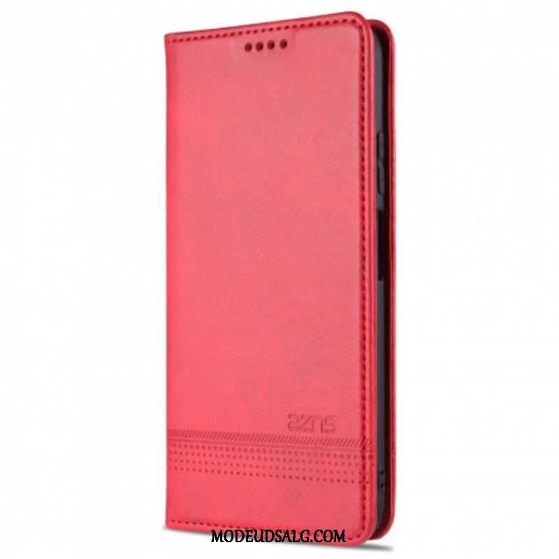 Cover Xiaomi Redmi Note 10 / 10S Flip Cover Azns Læderstyling