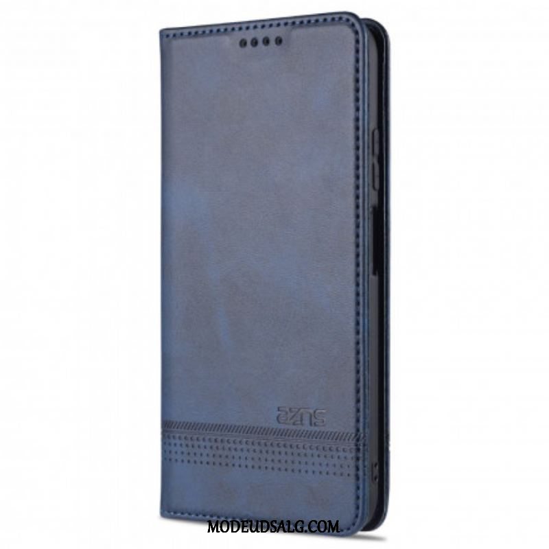 Cover Xiaomi Redmi Note 10 / 10S Flip Cover Azns Læderstyling