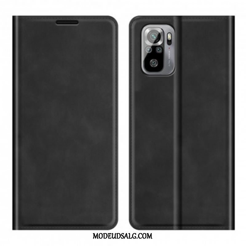 Cover Xiaomi Redmi Note 10 / 10S Flip Cover Hudberøring