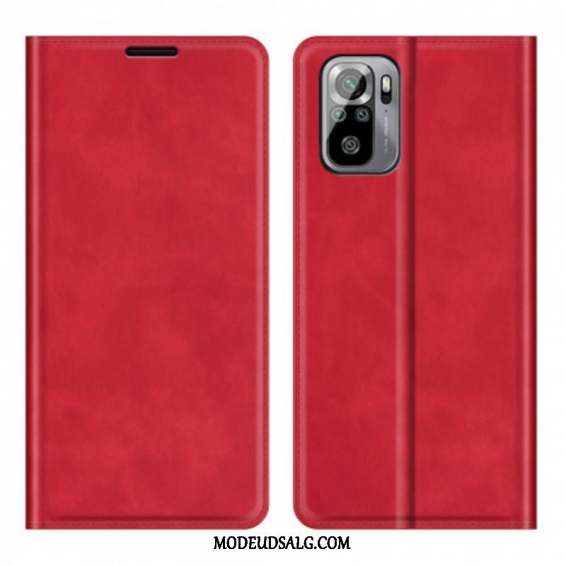 Cover Xiaomi Redmi Note 10 / 10S Flip Cover Hudberøring