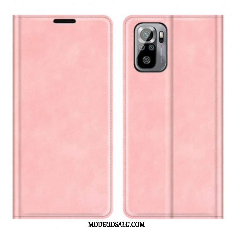 Cover Xiaomi Redmi Note 10 / 10S Flip Cover Hudberøring