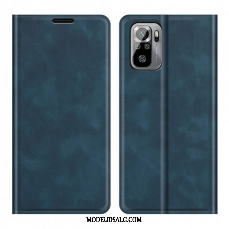 Cover Xiaomi Redmi Note 10 / 10S Flip Cover Hudberøring