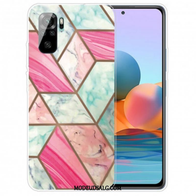 Cover Xiaomi Redmi Note 10 / 10S Intens Geometri Marmor