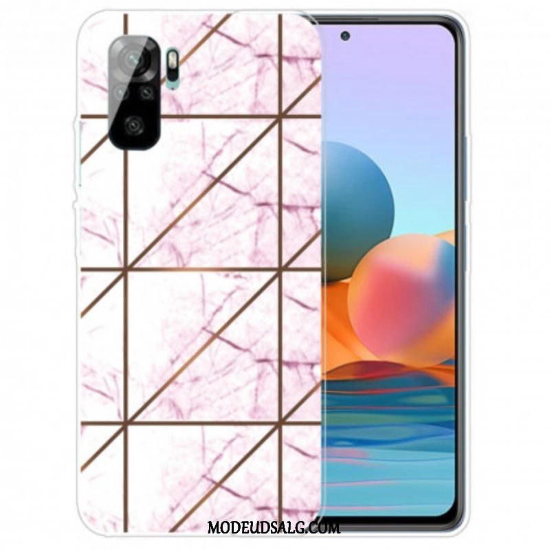 Cover Xiaomi Redmi Note 10 / 10S Intens Geometri Marmor