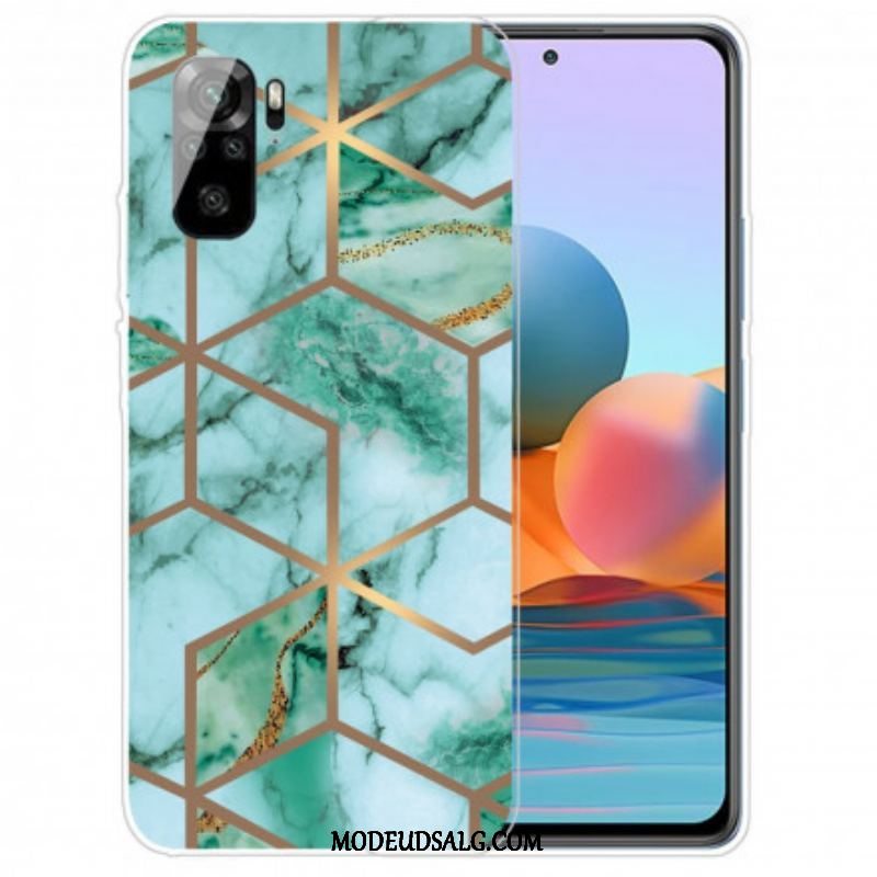 Cover Xiaomi Redmi Note 10 / 10S Intens Geometri Marmor