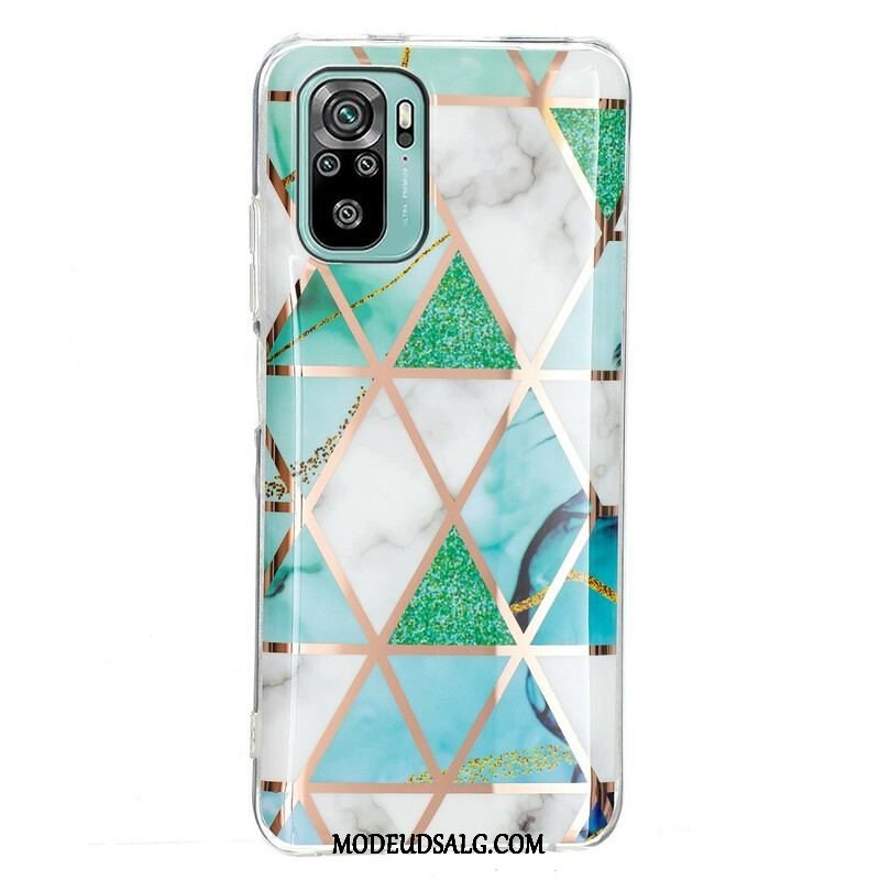 Cover Xiaomi Redmi Note 10 / 10S Marmor Geometri