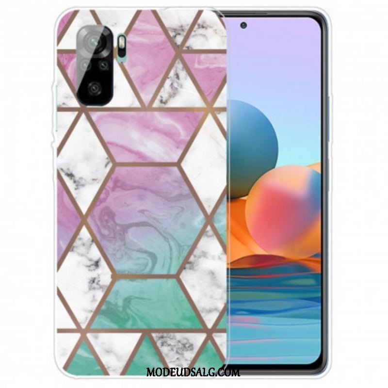 Cover Xiaomi Redmi Note 10 / 10S Marmor Mønster