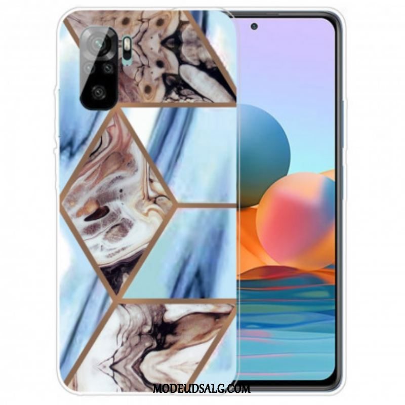 Cover Xiaomi Redmi Note 10 / 10S Marmor Mønster