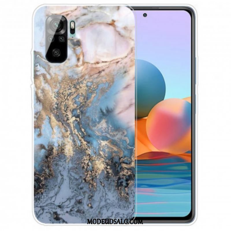 Cover Xiaomi Redmi Note 10 / 10S Marmor Mønster