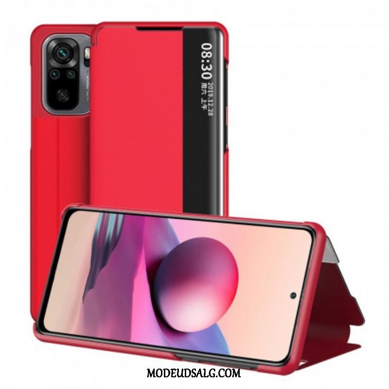 Cover Xiaomi Redmi Note 10 / 10S Premium Kunstlæder