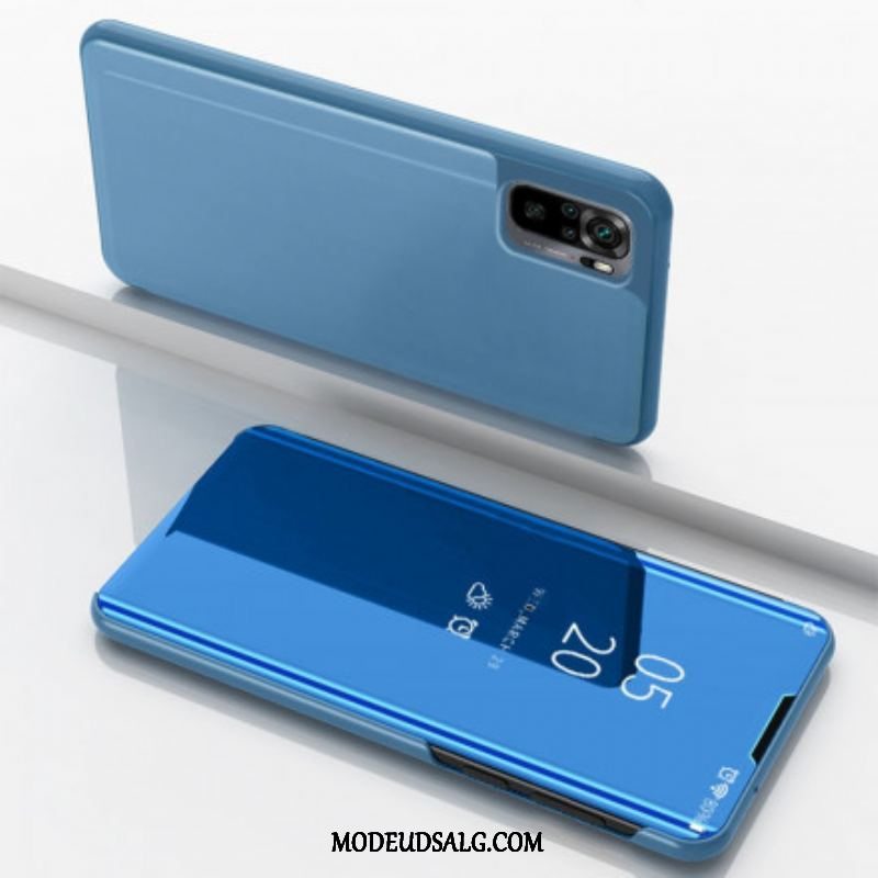 Cover Xiaomi Redmi Note 10 / 10S Spejl Og Kunstlæder