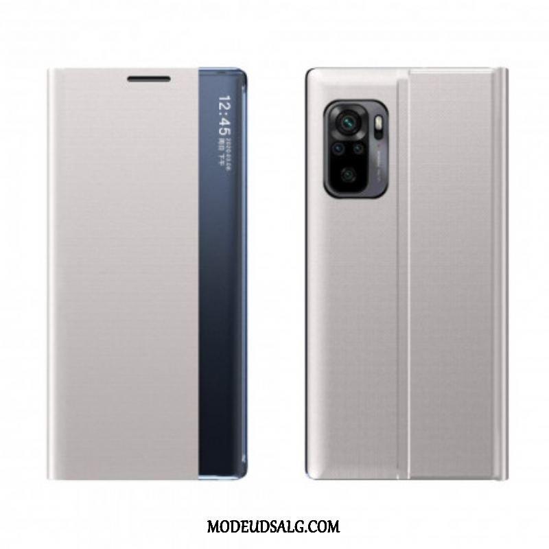 Cover Xiaomi Redmi Note 10 / 10S Tekstureret Kunstlæder