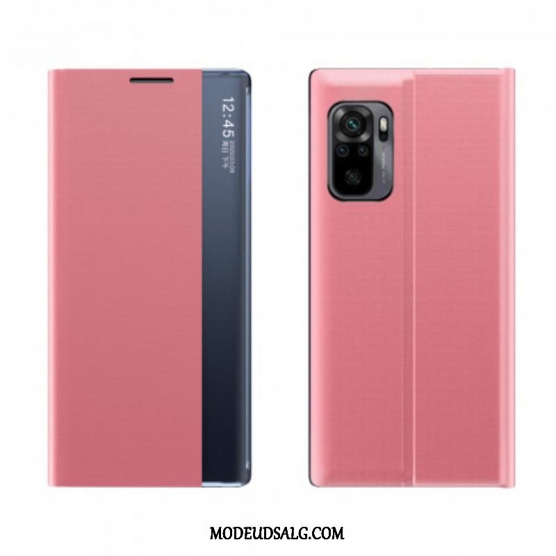 Cover Xiaomi Redmi Note 10 / 10S Tekstureret Kunstlæder