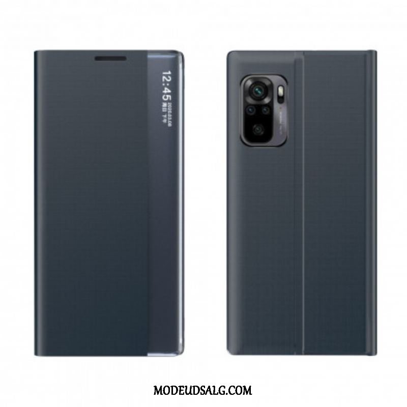 Cover Xiaomi Redmi Note 10 / 10S Tekstureret Kunstlæder