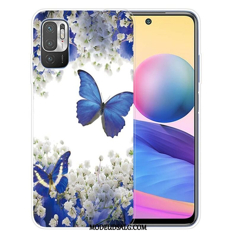 Cover Xiaomi Redmi Note 10 5G Design Sommerfugle