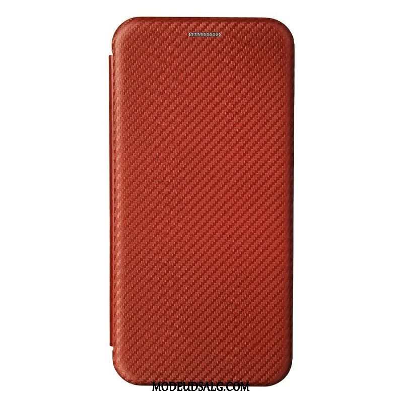 Cover Xiaomi Redmi Note 10 5G Flip Cover Farvet Kulfiber