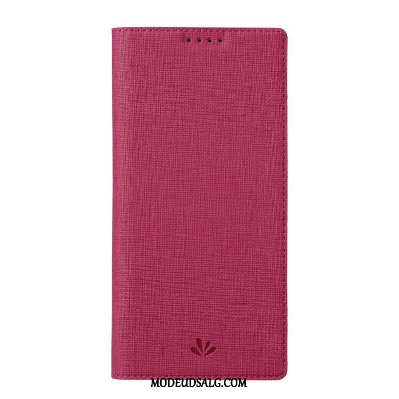 Cover Xiaomi Redmi Note 10 5G Flip Cover Tekstureret Vili Dmx