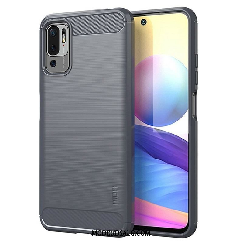 Cover Xiaomi Redmi Note 10 5G Mofi Børstet Kulfiber