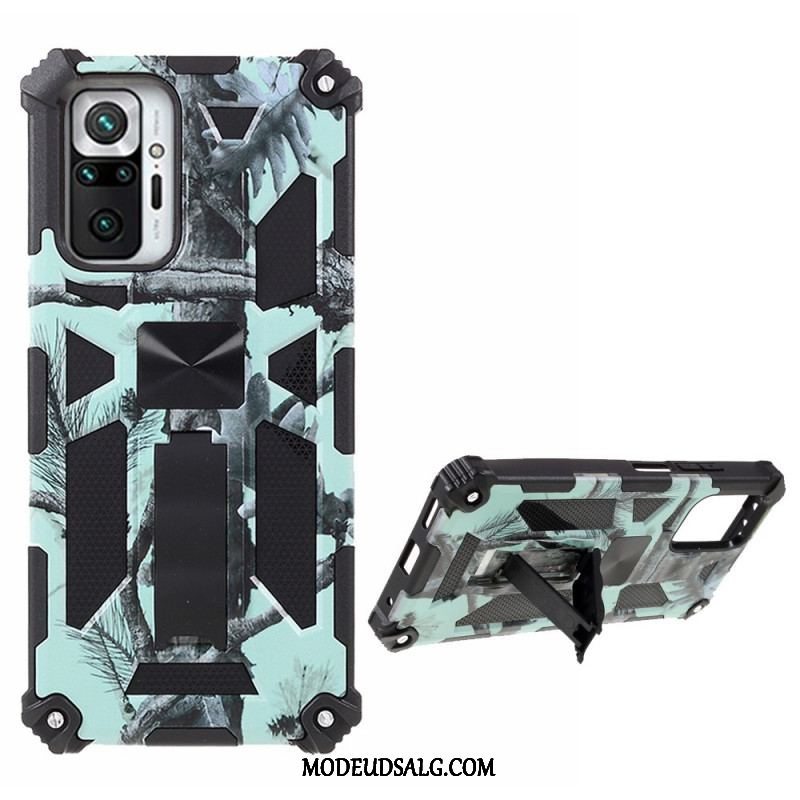 Cover Xiaomi Redmi Note 10 Pro Camouflage Aftagelig Støtte