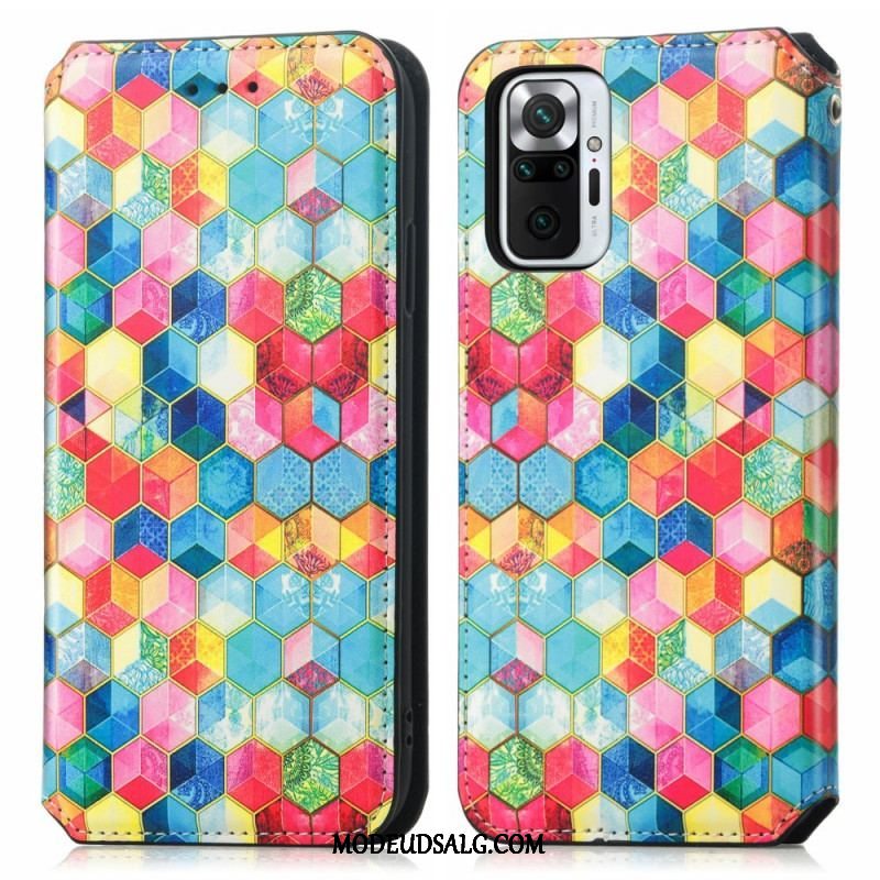 Cover Xiaomi Redmi Note 10 Pro Flip Cover Caseneo Rfid Design