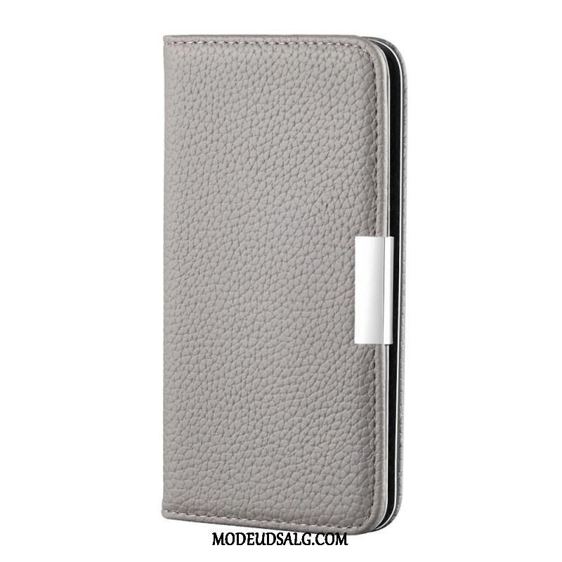 Cover Xiaomi Redmi Note 10 Pro Flip Cover Imiteret Læder Litchi Ultra Chic