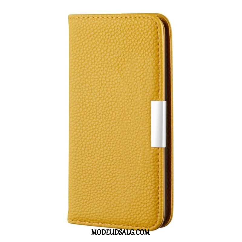 Cover Xiaomi Redmi Note 10 Pro Flip Cover Imiteret Læder Litchi Ultra Chic