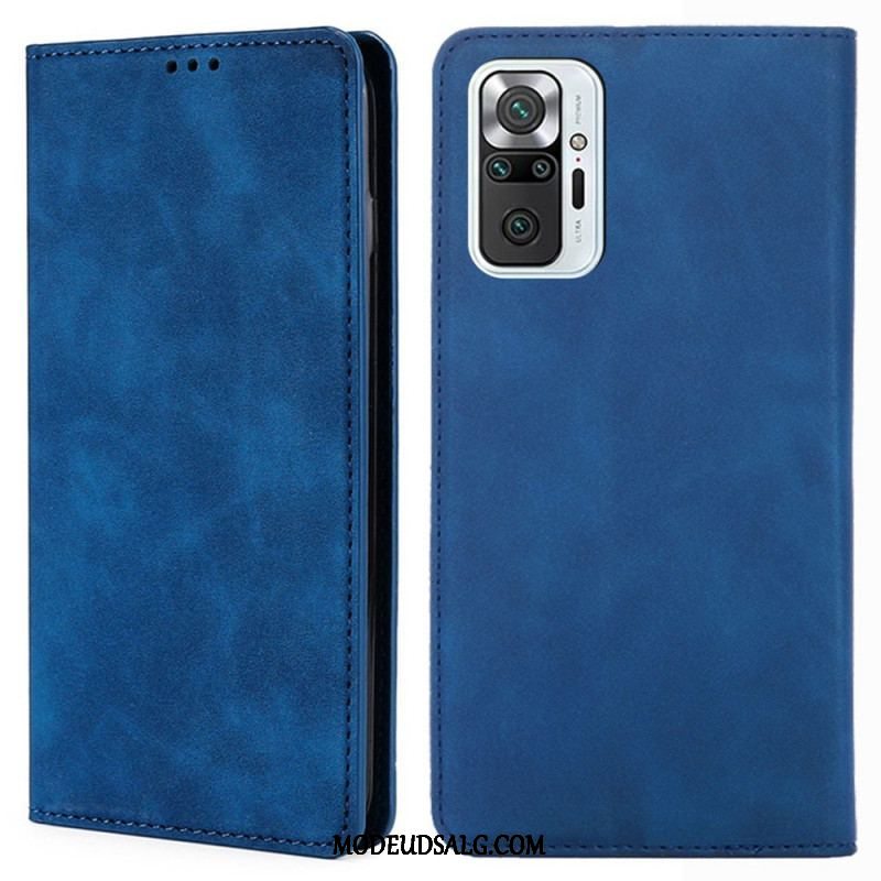 Cover Xiaomi Redmi Note 10 Pro Flip Cover Klassisk Skin-touch