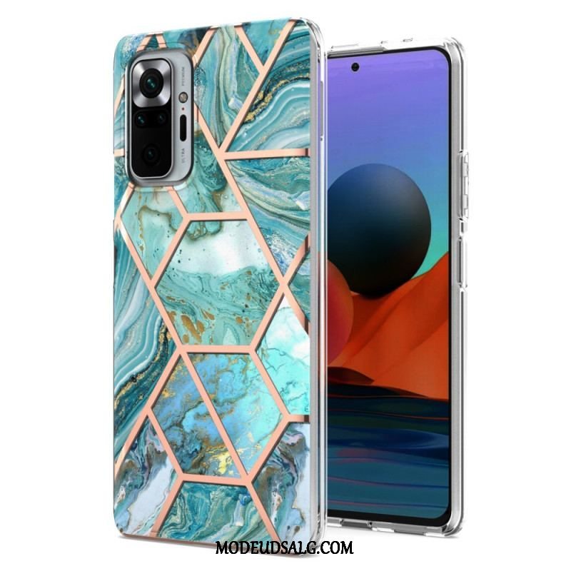 Cover Xiaomi Redmi Note 10 Pro Intens Geometri Marmor