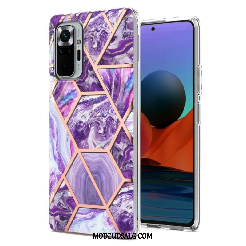 Cover Xiaomi Redmi Note 10 Pro Intens Geometri Marmor