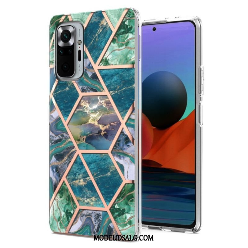 Cover Xiaomi Redmi Note 10 Pro Intens Geometri Marmor