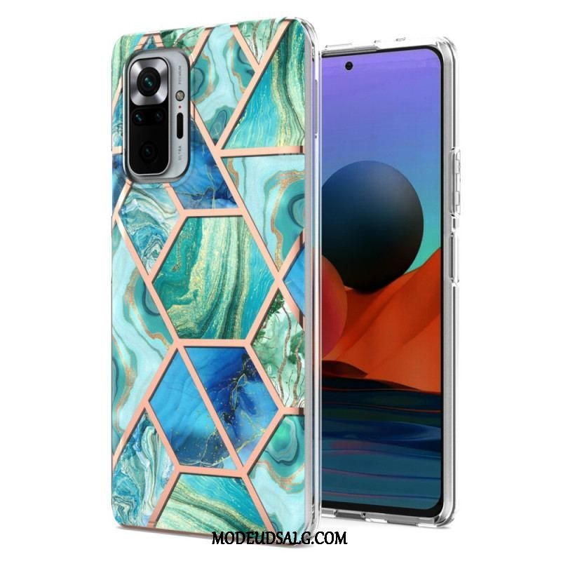 Cover Xiaomi Redmi Note 10 Pro Intens Geometri Marmor