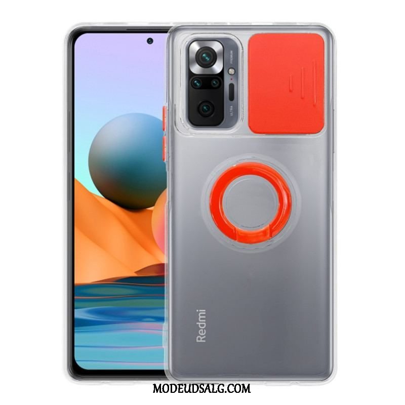 Cover Xiaomi Redmi Note 10 Pro Kameradæksel Med Stativ