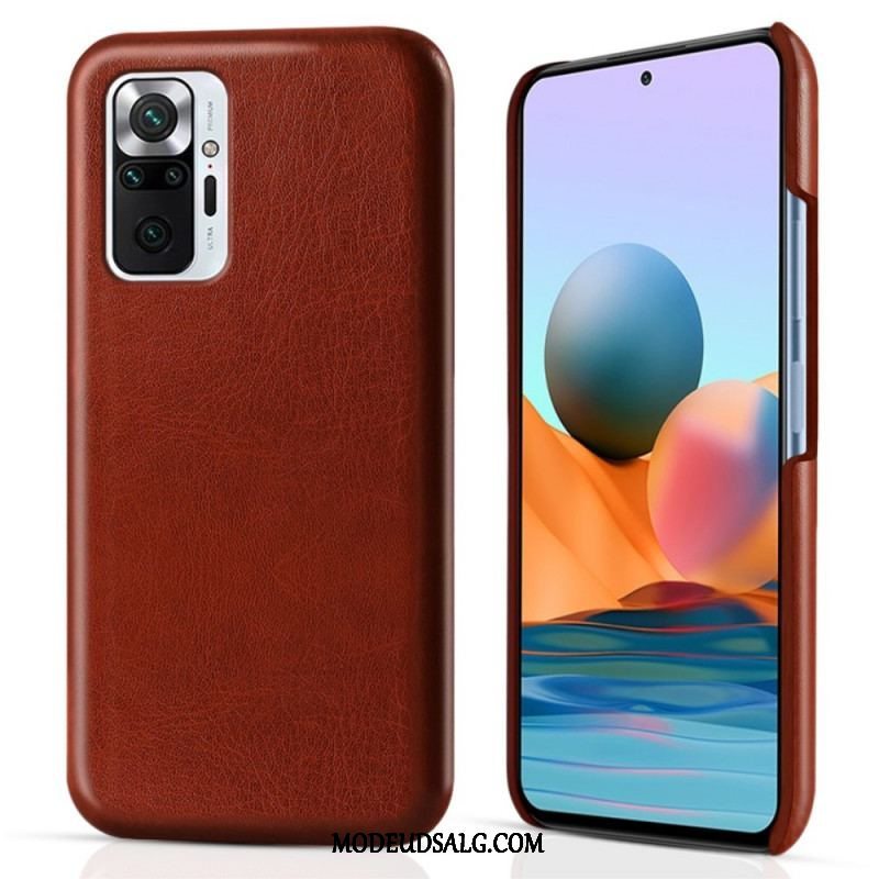 Cover Xiaomi Redmi Note 10 Pro Ksq Lædereffekt