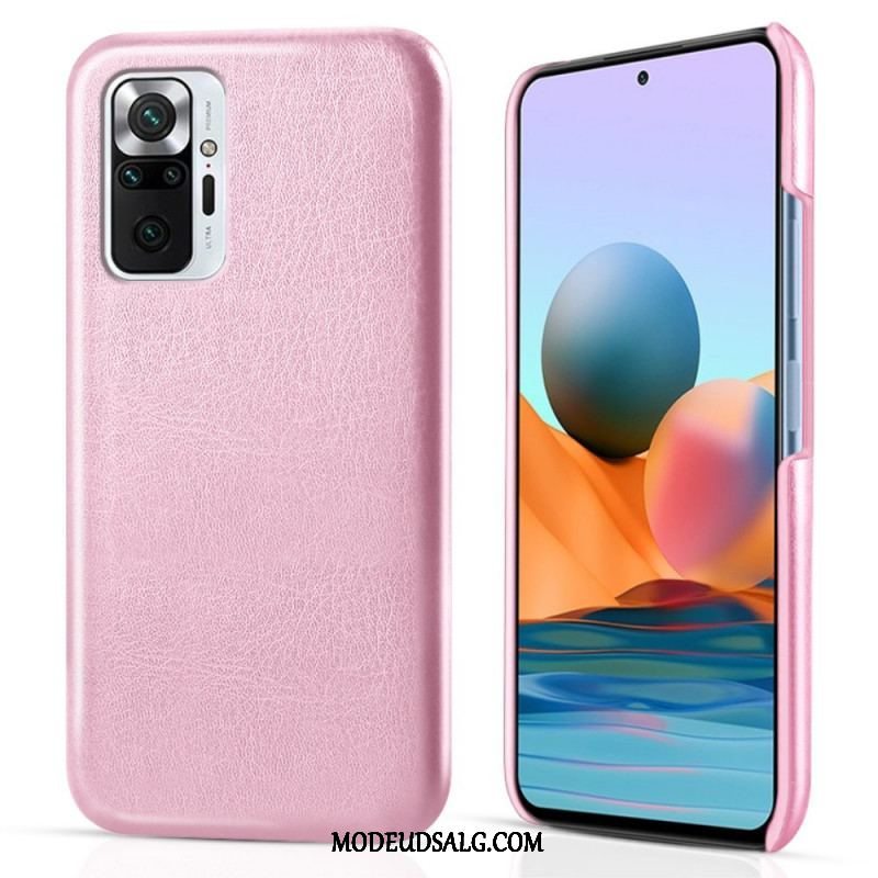 Cover Xiaomi Redmi Note 10 Pro Ksq Lædereffekt