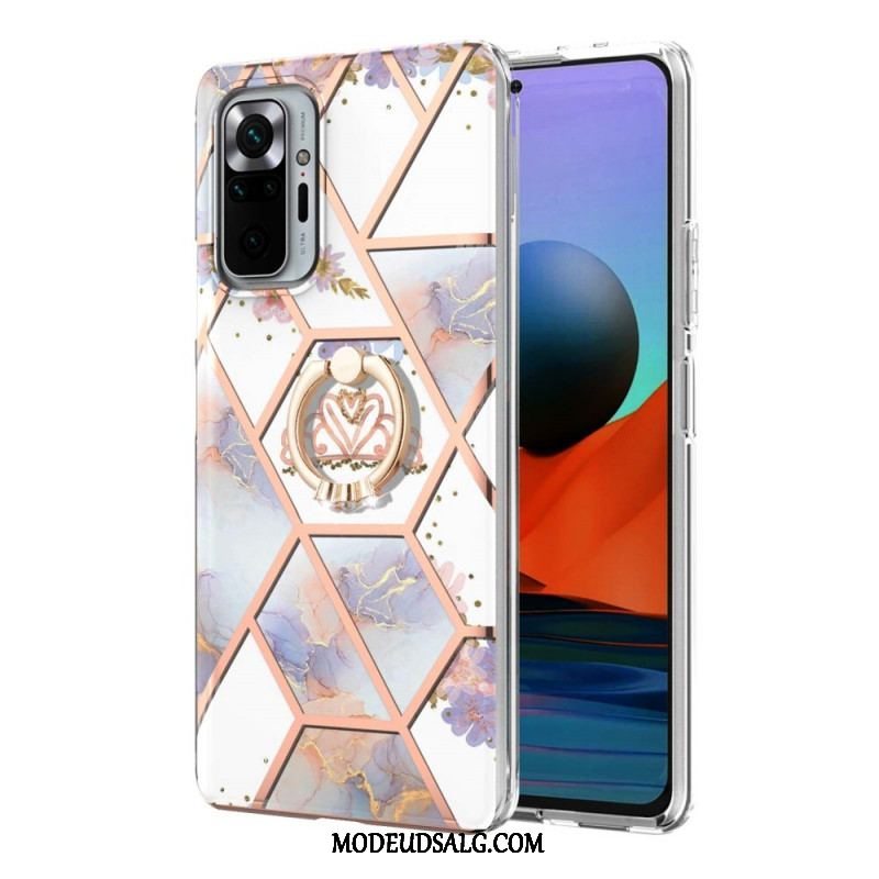 Cover Xiaomi Redmi Note 10 Pro Ring-bracket Blomster